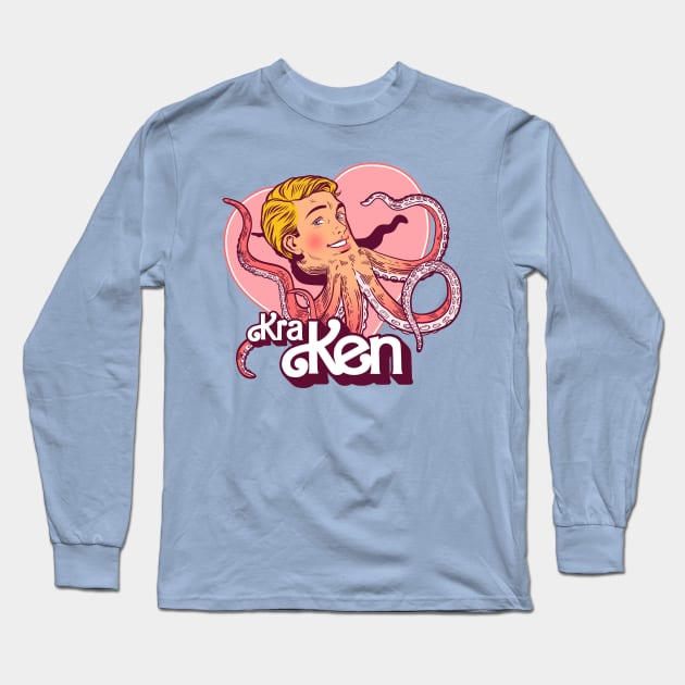 Kra-Ken Long Sleeve T-Shirt by JayHai